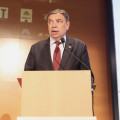 El ministro de agricultura, Luis Planas, ha clausurado el congreso del jamón (GPMEDIA)