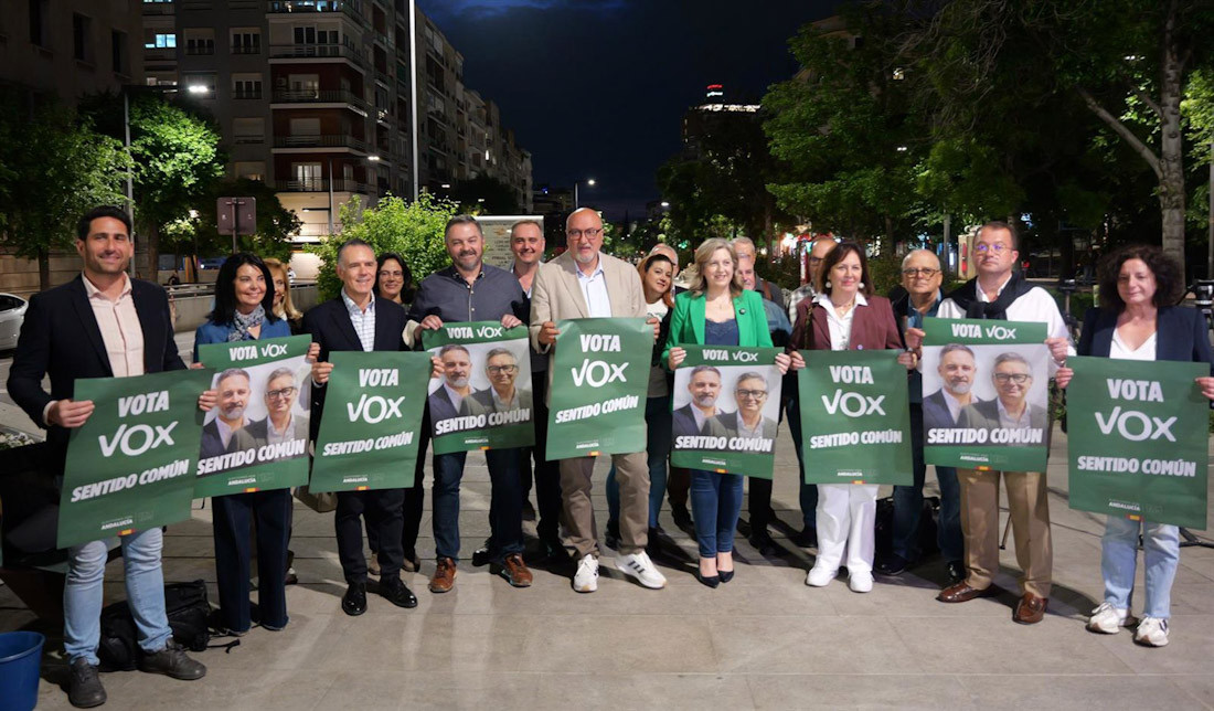 La candidata de Vox por Granada a las elecciones andaluzas del próximo 17 de mayo, Beatriz Sánchez Agustino, ha iniciado la campaña electoral con el objetivo de poner fin a 