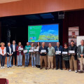 Acto de entrega de las acreditaciones del Club de Ecoturismo en España a 12 empresas del sector turístico y agroalimentario (DIPUTACION DE GRANADA)