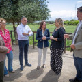 La candidata del PP de Granada a las elecciones al Parlamento andaluz, Rocío Díaz, junto a otros integrantes del PP en esta provincia (PP DE GRANADA)