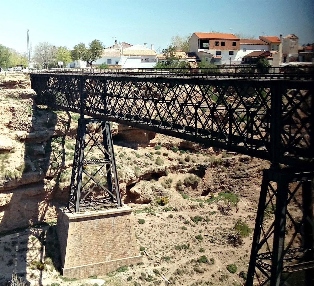 Puente de hierro de Baúl (AAF COMARCA DE BAZA)