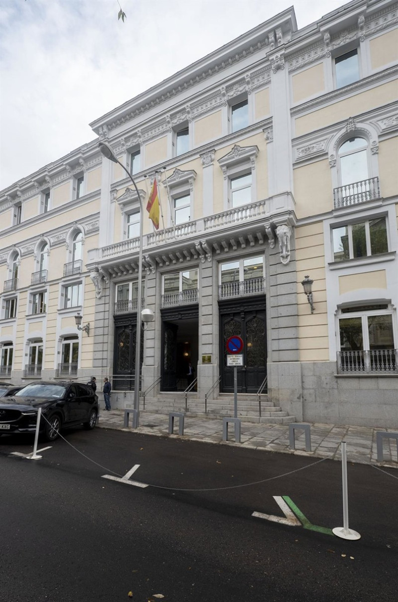Fachada del Consejo General del Poder Judicial (ALBERTO ORTEGA / EUROPA PRESS).