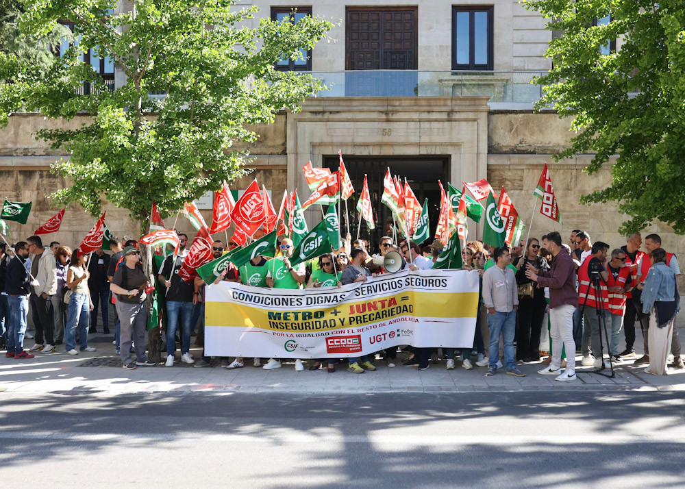 Manifestación de los trabajadores del metro (GPMEDIA)