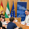 Estudiantes de Secundaria y Bachillerato de toda la provincia han participado en Diputación en el Mini MEU (DIPGRA)