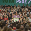 María Jesús Montero durante el mitin de Pulianas (GPMEDIA)