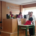 Imagen del homenaje