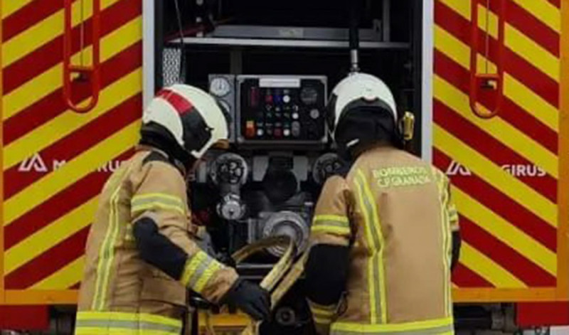 Bomberos del consorcio provincial de Granada (112)