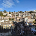Albaicín, desde el Mirador de la Churra, en Granada (EUROPA PRESS)