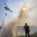 Helicóptero del Infoca (A. PÉREZ - EUROPA PRESS)
