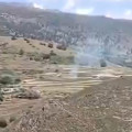 Imagen aérea del incendio declarado el domingo, 24 de mayo, en la localidad granadina de Lanjarón, en concreto, en el paraje Jaral de Cálar. (PLAN INFOCA)