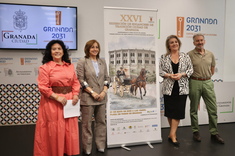 Presentación de la XXVI Exhibición de Enganches de Tradición Ciudad de Granada (GPMEDIA)