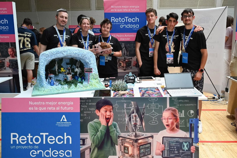 El proyecto 'Milumi, ¡se erizan las emociones!', premiado en la XI edición de Retotech de Fundación Endesa (FUNDACIÓN ENDESA) El proyecto 'Milumi, ¡se erizan las emociones!', premiado en la XI edición de Retotech de Fundación Endesa (FUNDACIÓN ENDESA)