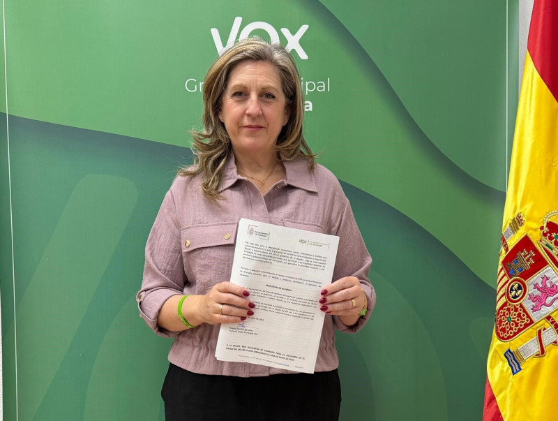La portavoz local de Vox en el Ayuntamiento de Granada ha registrado una moción urgente La portavoz local de Vox en el Ayuntamiento de Granada ha registrado una moción urgente