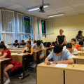 Foto de archivo de un examen de la PAU (UGR)