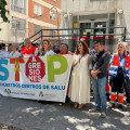 Imagen de la concentración (CCOO)