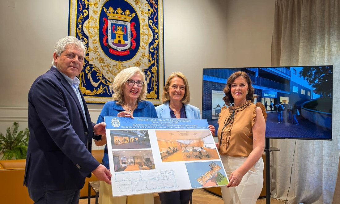 Presentación de la sala de estudio (AYTO. MOTRIL)