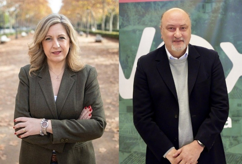 Beatriz Sánchez Agustino y Ricardo López Olea han tomado posesión de sus actas como parlamentarios andaluces del grupo Vox por Granada en la cámara regional (VOX) Beatriz Sánchez Agustino y Ricardo López Olea han tomado posesión de sus actas como parlamentarios andaluces del grupo Vox por Granada en la cámara regional (VOX)