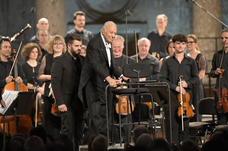 Zubin Mehta ha celebrado el concierto inaugural del Festival de Música y Danza (GPMEDIA)