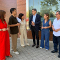 El secretario general del PSOE de Granada, Pedro Fernández, ha mantenido un encuentro de trabajo con los miembros del grupo parlamentario socialista.