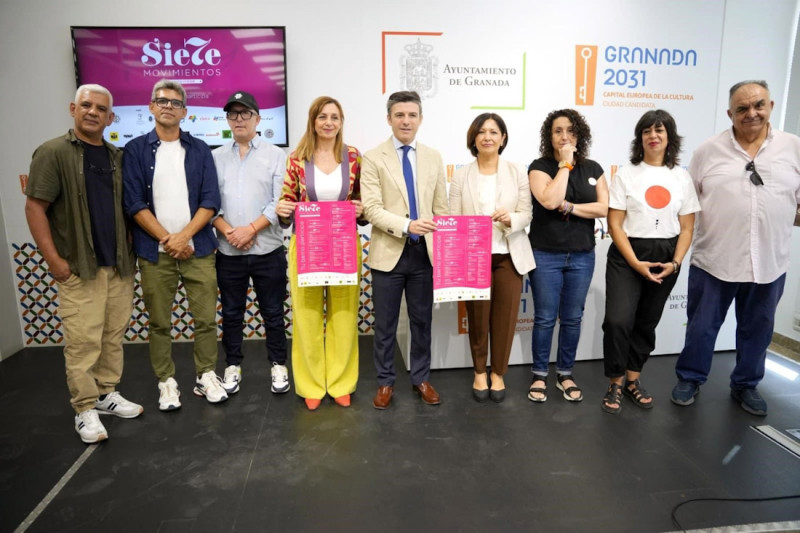 Presentación del festival '7 Movimientos Festival'. (AYUNTAMIENTO DE GRANADA) Presentación del festival '7 Movimientos Festival'. (AYUNTAMIENTO DE GRANADA)