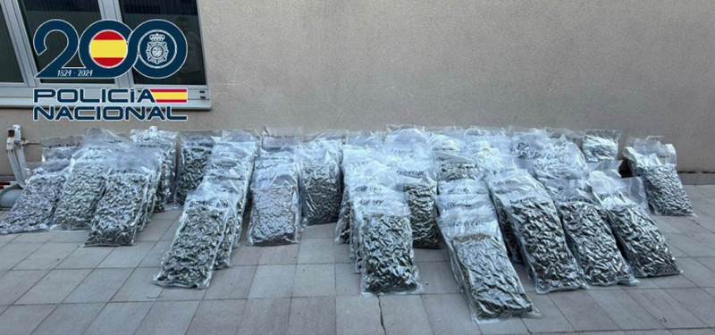 Imagen de archivo de una incaturación de droga por parte de la Policía Nacional.
Imagen de archivo de una incaturación de droga por parte de la Policía Nacional.
