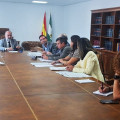 Comisión provincial de Seguimiento del SEMPA celebrada en el edificio judicial de Caleta (JUNTA DE ANDALUCÍA)