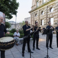 Ensembles Odhecaton, La Pifarescha y Pian & Forte en el Palacio de Carlos V (ÁLEX CÁMARA)