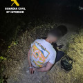 Detenido en Cogollos Vega (Granada) tras huir de la Guardia Civil y arrojar una bolsa con más de cinco kilos de cogollos de marihuana a unas zarzas (GUARDIA CIVIL)