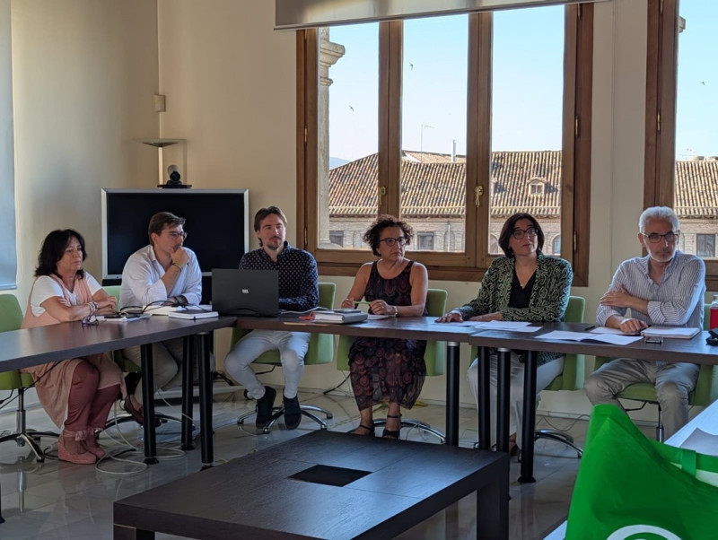 La delegada de Desarrollo Educativo y Formación Profesional de la Junta en Granada, María José Martín, preside la Comisión Provincial de la Convivencia Escolar (JUNTA DE ANDALUCÍA)