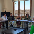 La delegada de Desarrollo Educativo y Formación Profesional de la Junta en Granada, María José Martín, preside la Comisión Provincial de la Convivencia Escolar (JUNTA DE ANDALUCÍA)