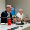 El rector de la UGR, Pedro Mercado, y el vicerrector de Investigación y Transferencia, Enrique Herrera Viedma (UGR)