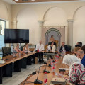 La delegada territorial de Desarrollo Educativo y Formación Profesional, María José Martín, ha presidido la reunión de la Comisión Provincial de Absentismo Escolar (JUNTA DE ANDALUCÍA)
