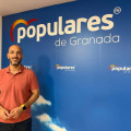 El portavoz del PP de La Zubia, Ángel Balderas (PP)