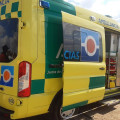 Imagen de una ambulancia del Centro de Emergencias Sanitarias 061. Archivo (112)