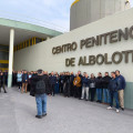 Imagen de archivo de una concentración de trabajadores de la cárcel de Albolote (CSIF)