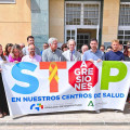 Concentración de condena a la agresión al equipo de urgencias de Dúrcal (JUNTA DE ANDALUCÍA)
