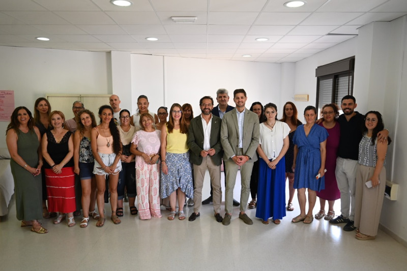 Inauguración del programa de empleo y formación en Lanjarón (JUNTA) Inauguración del programa de empleo y formación en Lanjarón (JUNTA)