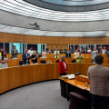 Toma de posesión de la concejal de Huétor Vega Carolina Higueras como nueva diputada provincial del PSOE en la Diputación de Granada (PSOE)