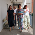 La delegada de Desarrollo Educativo y Formación Profesional, María José Martín, visita el IES Beatriz Galindo La Latina de Motril (JUNTA DE ANDALUCÍA)