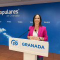 La portavoz del PP de Granada, Lourdes Ramírez (PP GRANADA)