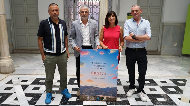 Presentación del I Encuentro de Artistas en el Sur (DIPGRA)