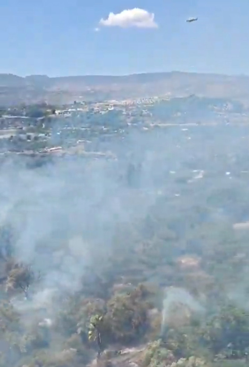 Incendio forestal en el Valle de Lecrín (INFOCA)