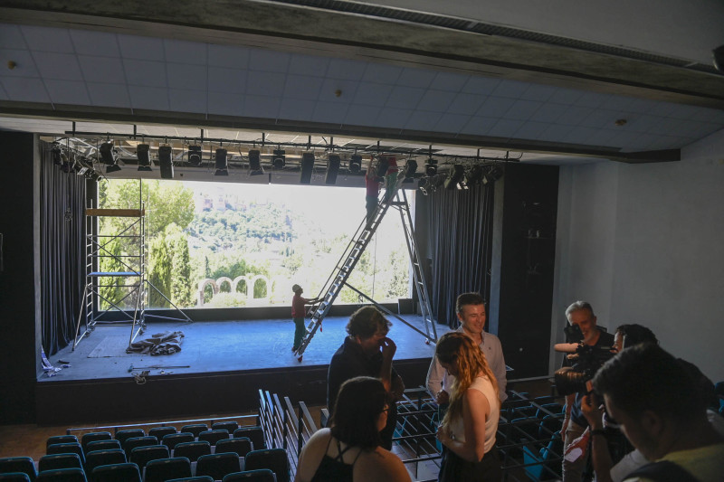Visita al teatro de La Chumbera (GPMEDIA)