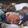 Cobre recuperado (GUARDIA CIVIL)