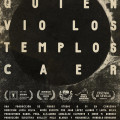 Cartel de 'Quien vio los templos caer' (QUIEN VIO LOS TEMPLOS CAER)