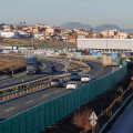 Vista general de la autovía A-92 a su paso entre las comarcas del Poniente y la Vega de Granada (ÁLEX CÁMARA - EUROPA PRESS)