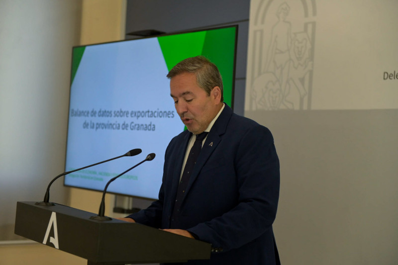 El delegado territorial de Economía, Hacienda, Fondos Europeos y de Industria, Energía y Minas de la Junta en Granada, Gumersindo Fernández (GPMEDIA)