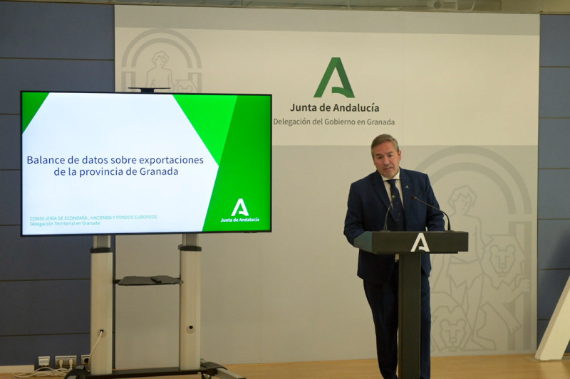 El delegado territorial de Economía, Hacienda, Fondos Europeos y de Industria, Energía y Minas de la Junta en Granada, Gumersindo Fernández (GPMEDIA)