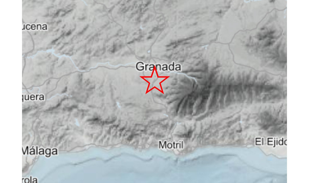 Terremoto con epicentro en Alhendín (IGN)