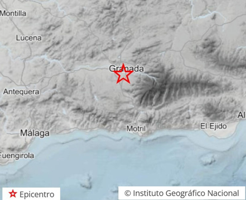 Registrado un seísmo de magnitud 3.1 con epicentro en Armilla (IGN) Registrado un seísmo de magnitud 3.1 con epicentro en Armilla (IGN)